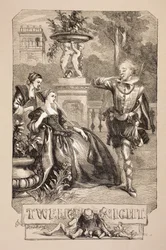 Illustration til Twelfth Night, fra 